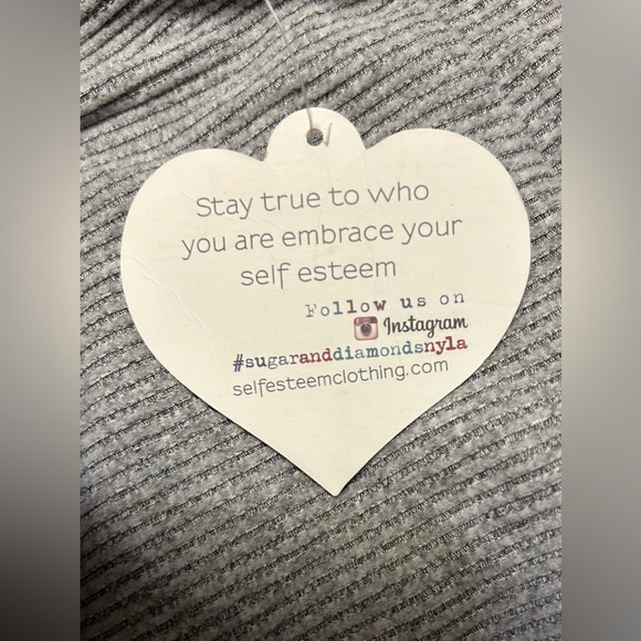 Self Esteem Self Esteem Brushed Hacci Rib Flare Leggings Size S NWT - Picture 12 of 12